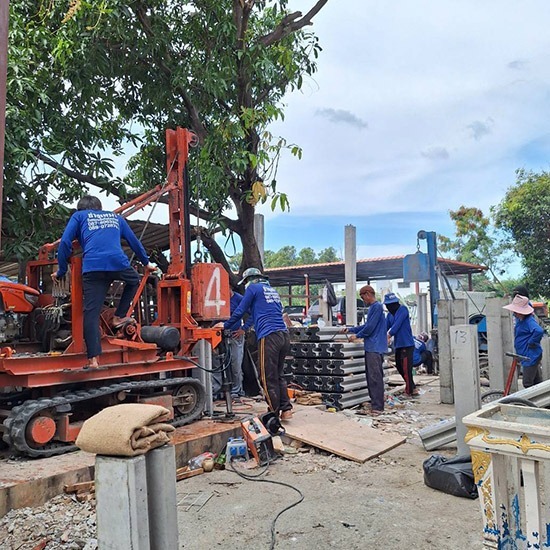 บริการตอกเสาเข็มครบวงจรเพื่องานก่อสร้างบ้านอาคาร บริการตอกเสาเข็มครบวงจรเพื่องานก่อสร้างบ้านอาคาร 