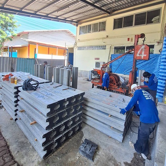 รับตอกเสาเข็มไมโครไพล์ต่อเติมบ้าน รับตอกเสาเข็มไมโครไพล์ต่อเติมบ้าน 